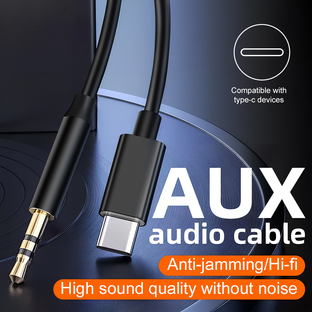 Gaming Console Brands - Typ-C zu 3,5mm AUX Audio-Kabel Hi-Fi