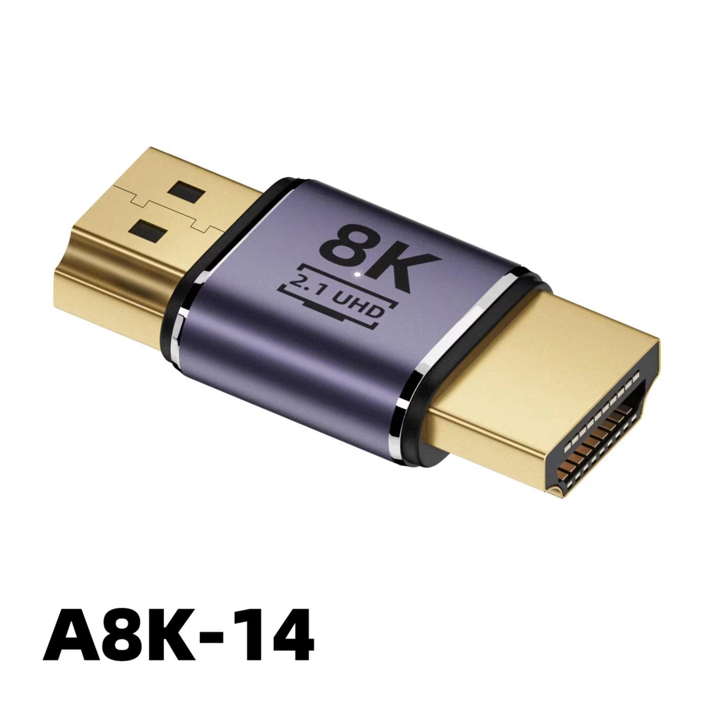 Hdmi Cable 2.1 - HDMI-Stecker-zu-Stecker-Adapter 8K, HDMI 2.1 Adapter 48Gbps