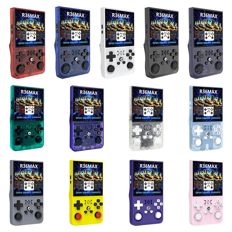 Gaming Console R36 Max - Handheld-Spielkonsolen R36 Max Retro-Spieler 4,0 Zoll