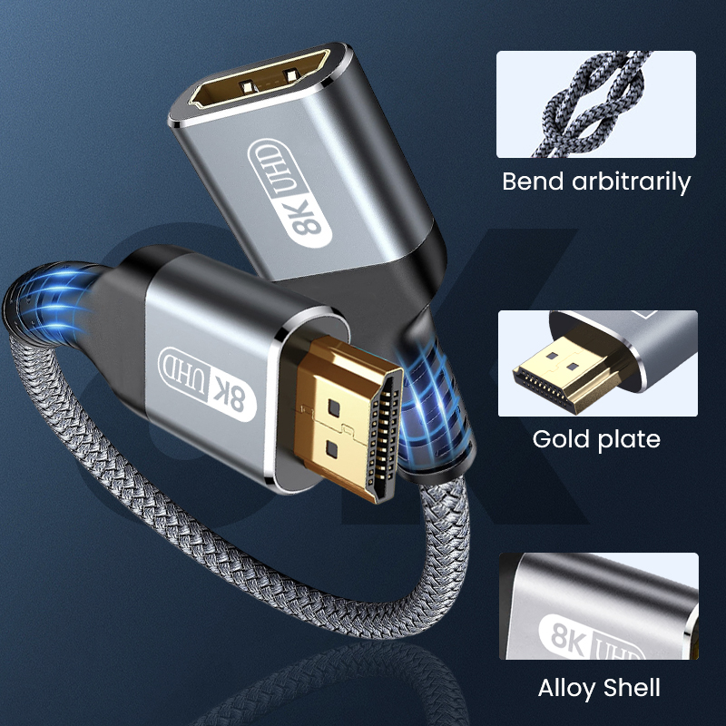 8K HDMI-Verlängerungskabel HDM – Hdmi Cable 2.1 Bewertung und Preis