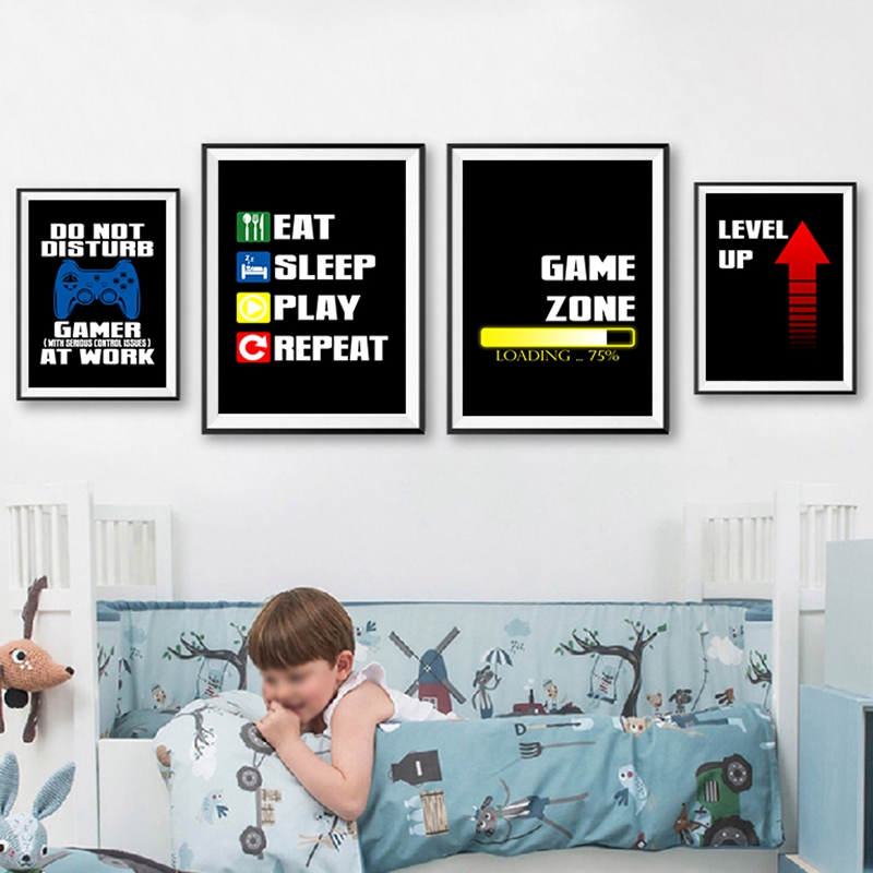 Gaming Zitate Kunst Malerei Xb – Gaming Console Picture Bewertung und Preis