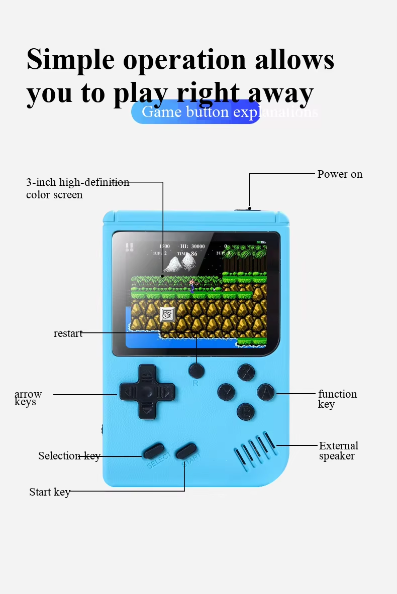400-in-1-Mini-Spielekonsole, t – Gaming Console For Sale Bewertung und Preis