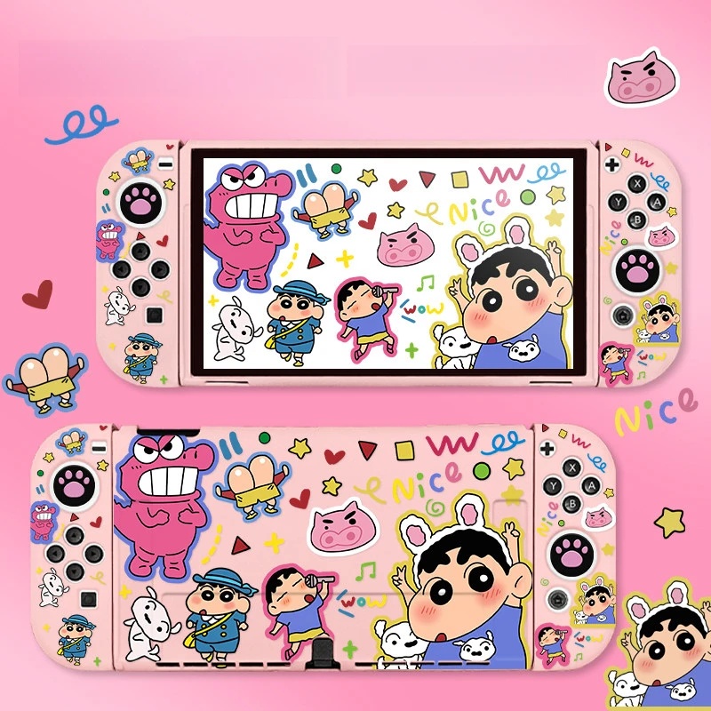 Kawaii Cartoon Crayon Shin-Cha – Gaming Console Nintendo Switch Oled Model Bewertung und Preis