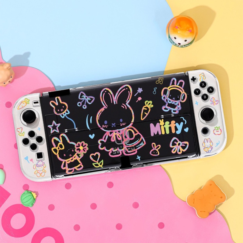 Niedliche Miffy-Schutzhülle fü – Gaming Console Nintendo Switch Oled Model Bewertung und Preis