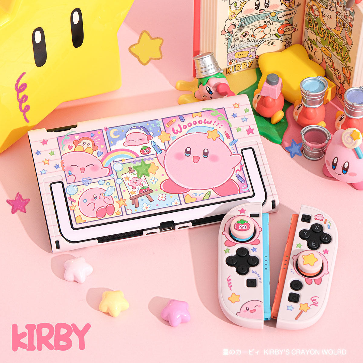 Kirby Switch 2 Gen Split Schut – Gaming Console Japan Bewertung und Preis