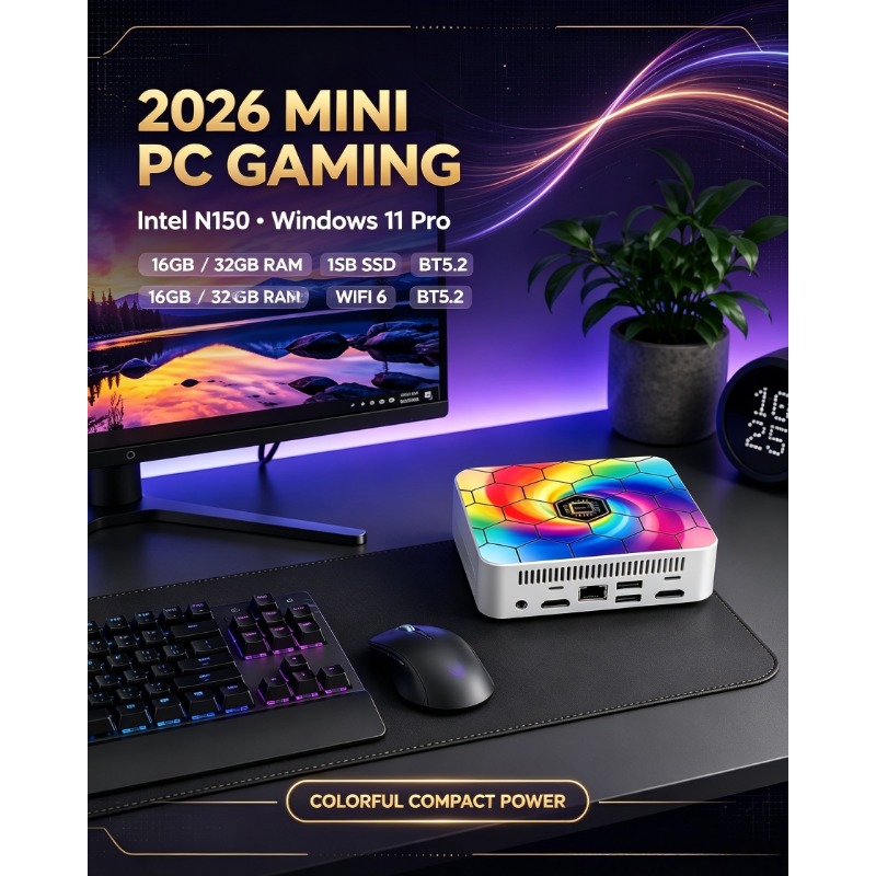 2026 Snug Core N150 MINI PC Wi – Gaming Console Windows Bewertung und Preis