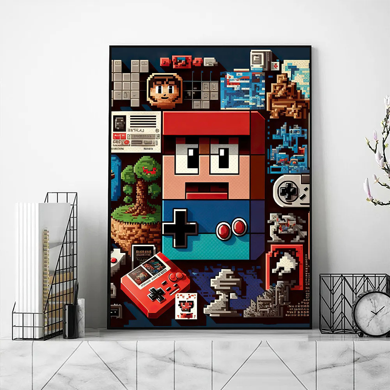 Hot Games Konsole Collage in P – Gaming Console Picture Bewertung und Preis
