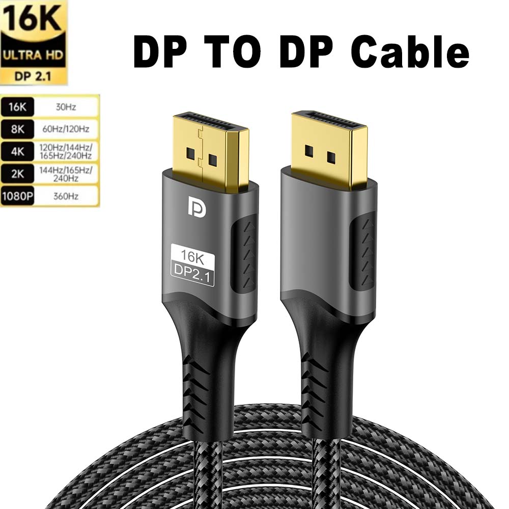 16K DP 2.1 8K@120Hz 4K@240Hz 8 – Hdmi Cable 2.1 Bewertung und Preis